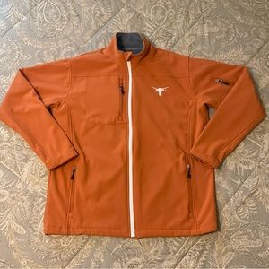 Like New KA Knights Apparel U of Texas Longhorns Softshell Jacket Mens L Worn 1x